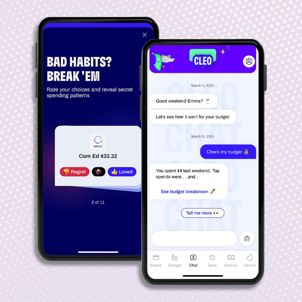 cleo budgeting app